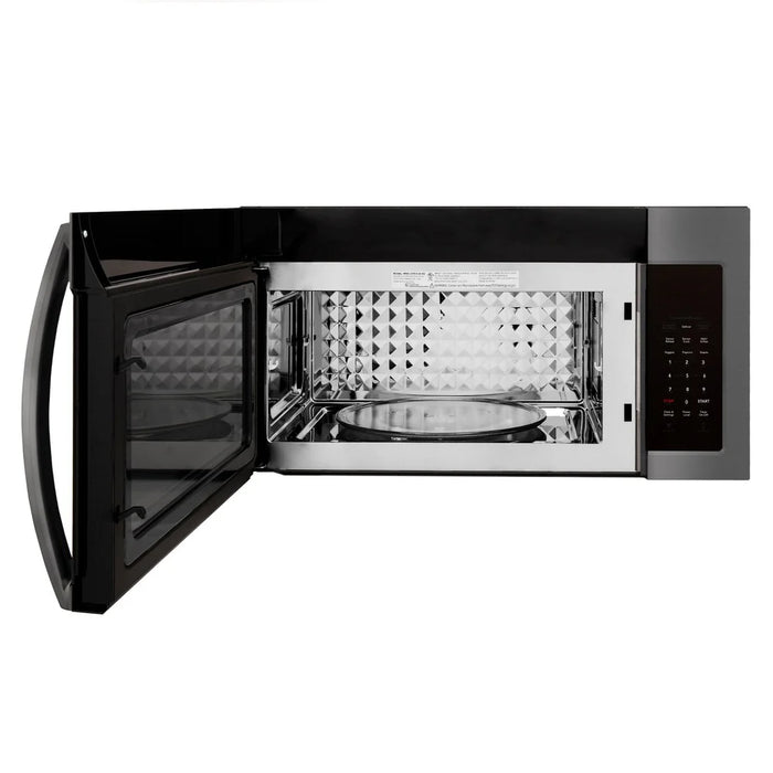 ZLINE 30" Recirculating Over the Range Convection Microwave Oven MWO-OTRCF-30-BS