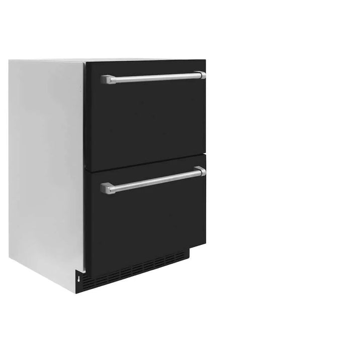 ZLINE 24" Touchstone 168 Can Outdoor-Rated Dual Refrigerator Drawer