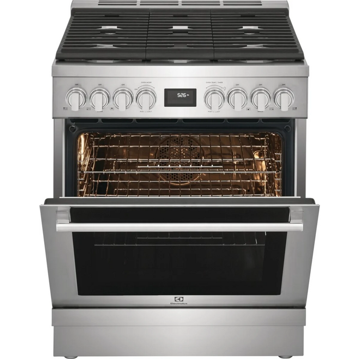 Electrolux 30" Freestanding Dual Fuel Range ECFD3068AS