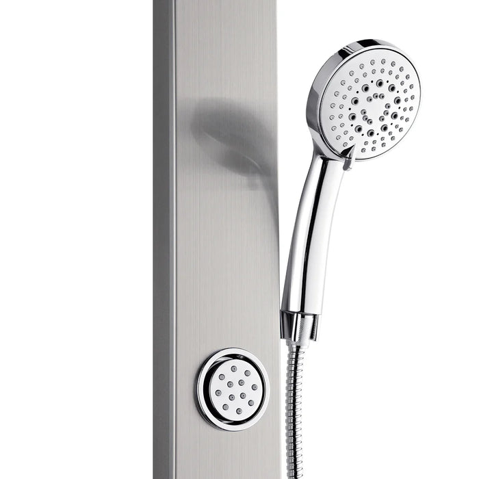 Forno Acqua AcquaSPA Shower Panel, Overhead Rainfall Shower, Handheld Shower Head SL31BC-2
