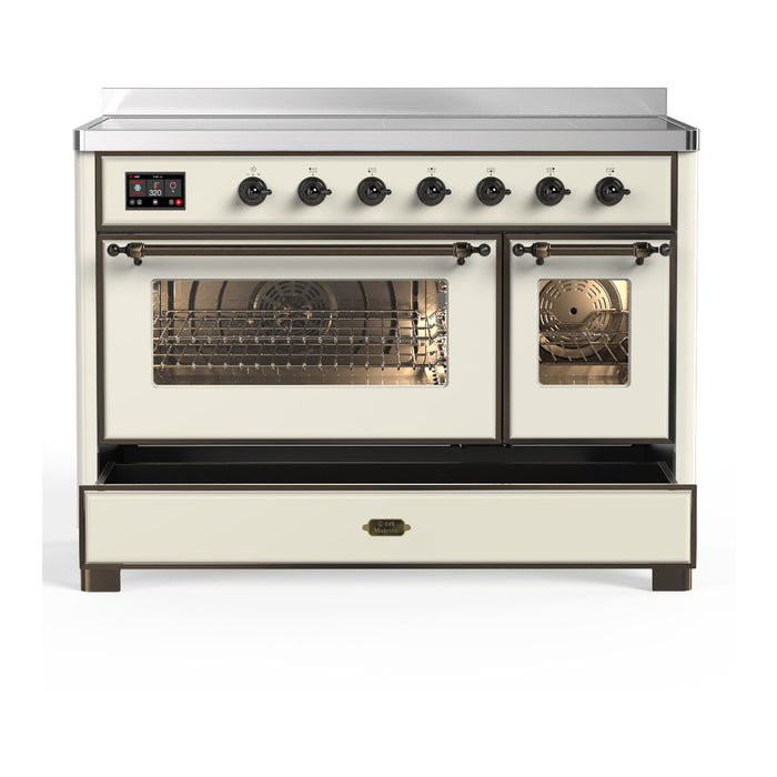 ILVE 48"Majestic III Induction Range, UMIB48NR3 — UMIB48NR3AWB