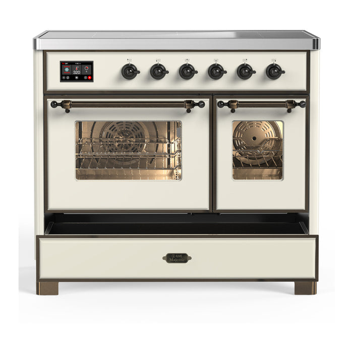 ILVE 40"Majestic III Induction Range, UMDIB40NR3 — UMDIB40NR3AWB