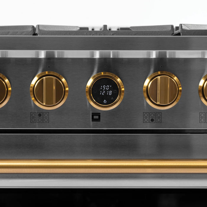 Kucht 36" Freestanding Dual Fuel Range KXD36