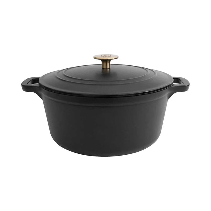 ZLINE 5-Piece Enameled Cast Iron Cookware Set, Black Matte CWSETS-BLM-5
