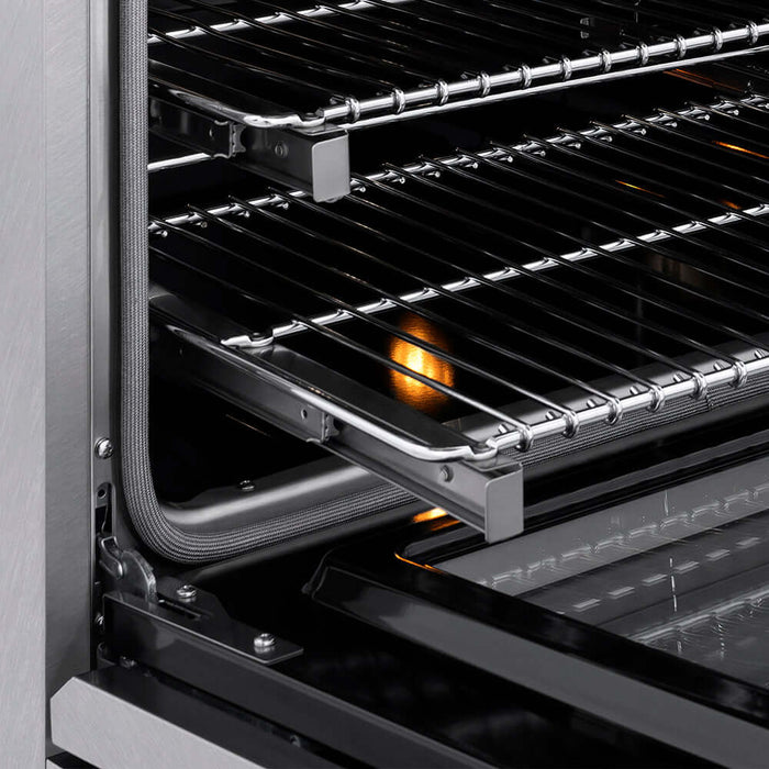 ZLINE 36" Paramount Induction Range, Cooktop, Electric Convection Oven, Satin Stainless Steel SINRSZ-36