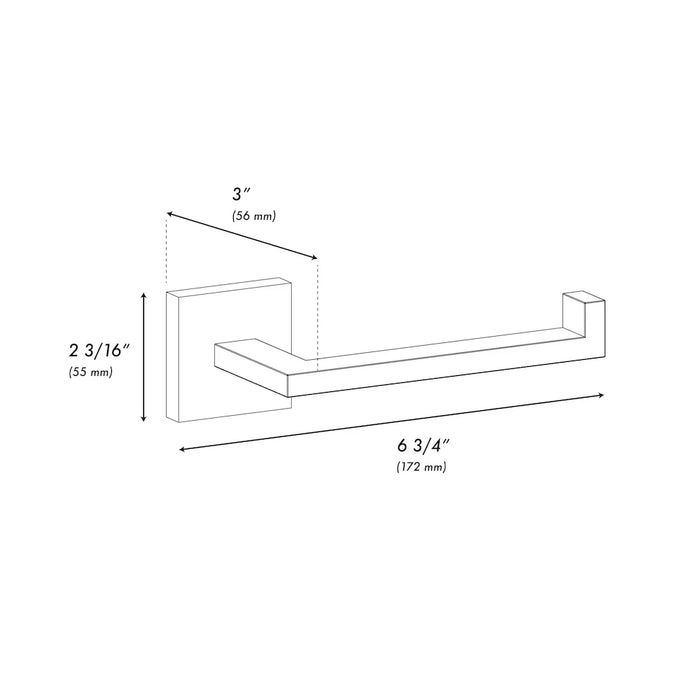 ZLINE Rubicon Toilet Paper Holder, RBCN1-TP-BN