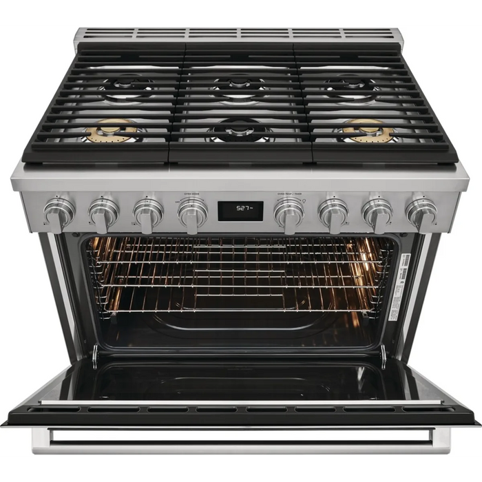 Electrolux 36" Freestanding Dual Fuel Range ECFD3668AS