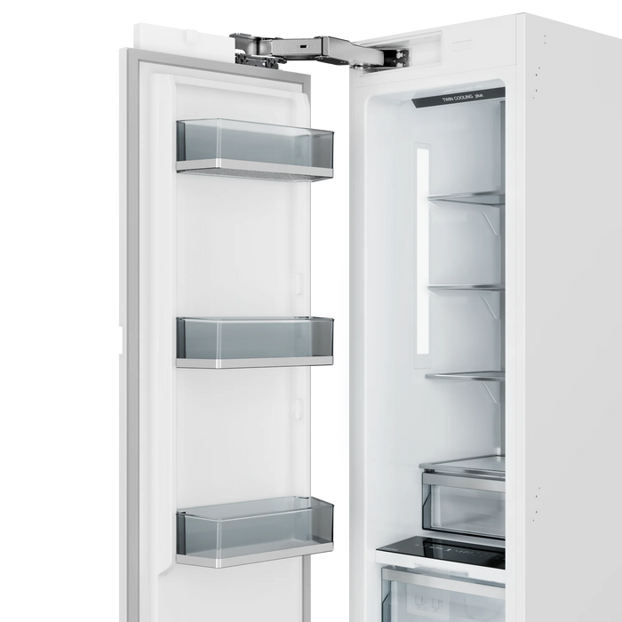 THOR Kitchen X-Series 18" Panel Ready Built-In Freezer Column, Automatic Ice Maker - Kitchen Setting