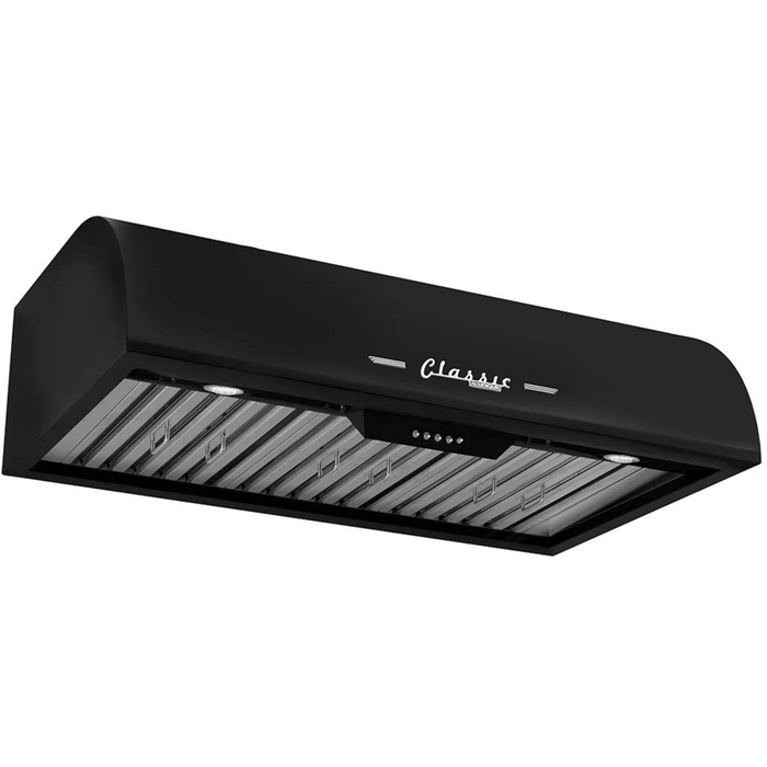 UNIQUE 36" Under Cabinet Retro Range Hood, UGP-36CR RH B