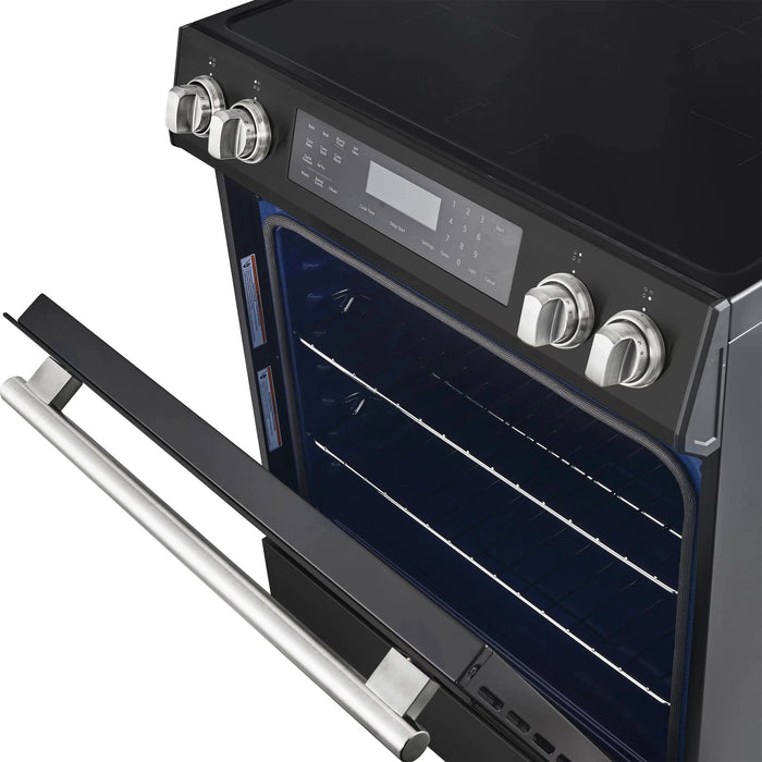 FORNO Espresso Donatello 30" Induction Range, FFSIN0905-30BLK