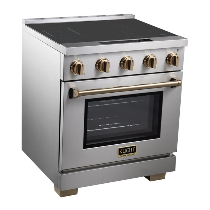 Kucht 30" Freestanding Induction Range KIN30-GL