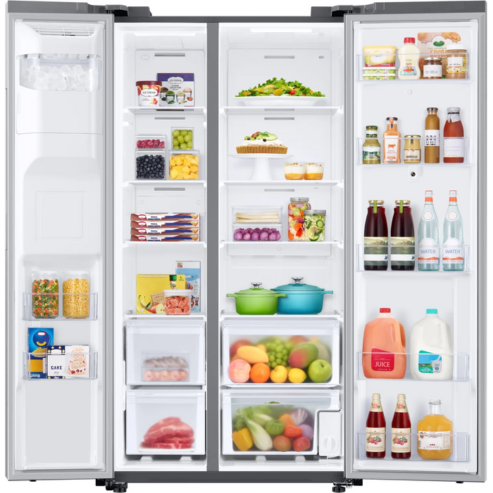 Samsung 36" Freestanding Side by Side Smart Refrigerator RS27T5561SR