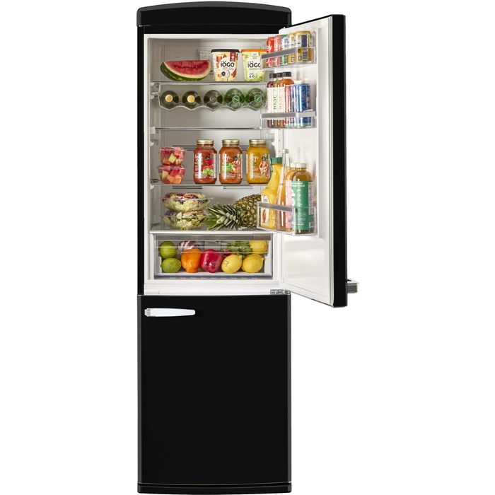 UNIQUE 24" Counter Depth Freestanding Bottom Mount Refrigerator, UGP-340L B AC