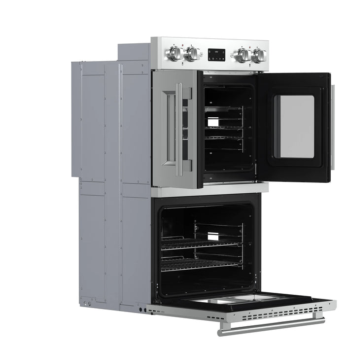 Forno 30"French Door Double Electric Wall Oven, Air Fry, Self-Clean, Sous Vide, FBOEL1340-30