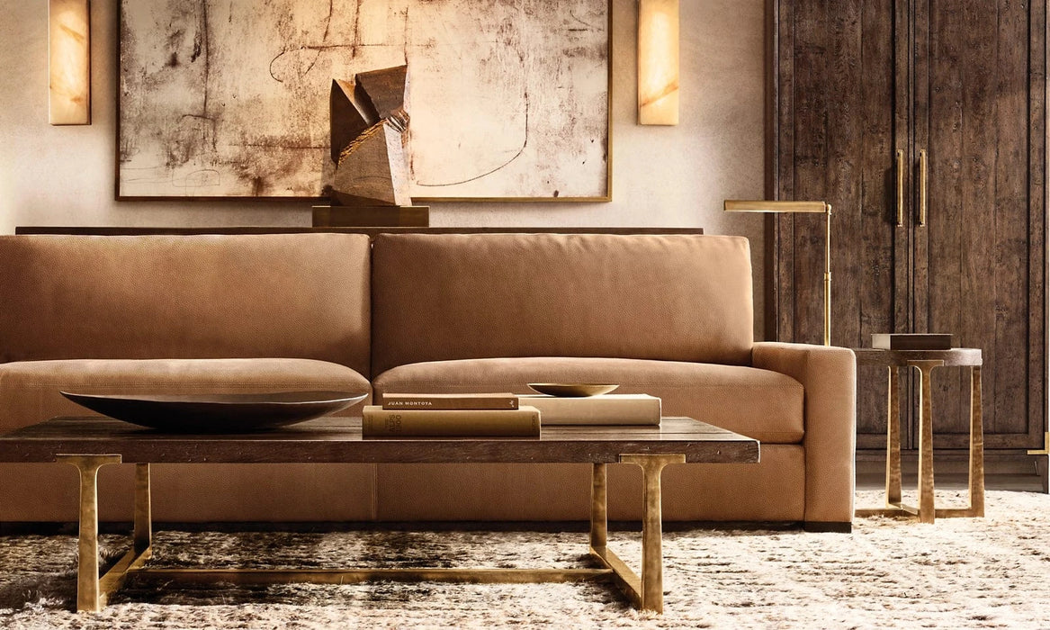 T-Brace Rectangular Coffee Table