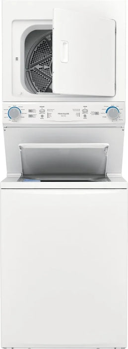 Frigidaire 27" Laundry Center, Washer, Gas Dryer, White, FLCG7522AW