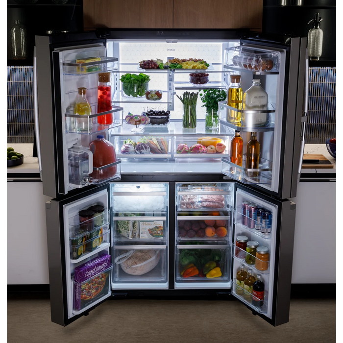 GE 36" 4-Door French Door Smart Refrigerator, PAE28BYTFS