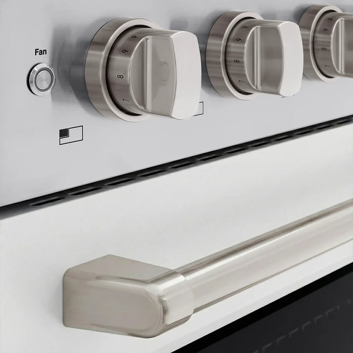 ZLINE Paramount Induction Range, Cooktop, Electric Convection Oven, Satin Stainless Steel SINRS-WM