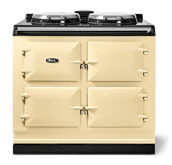 AGA 39" eR7 100 Classic Cast Iron Collection Electric Range - Cream AER7339CRM