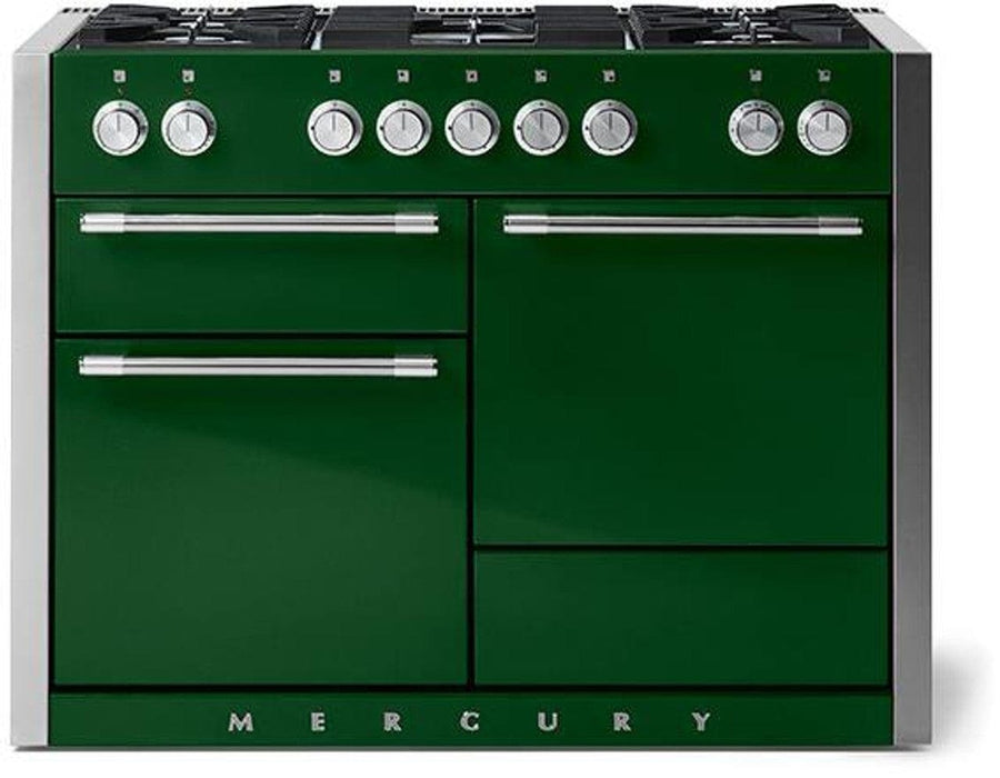 AGA Mercury 48" Dual Fuel 3 Oven Range - Cornwall Green AMC48DFCWG