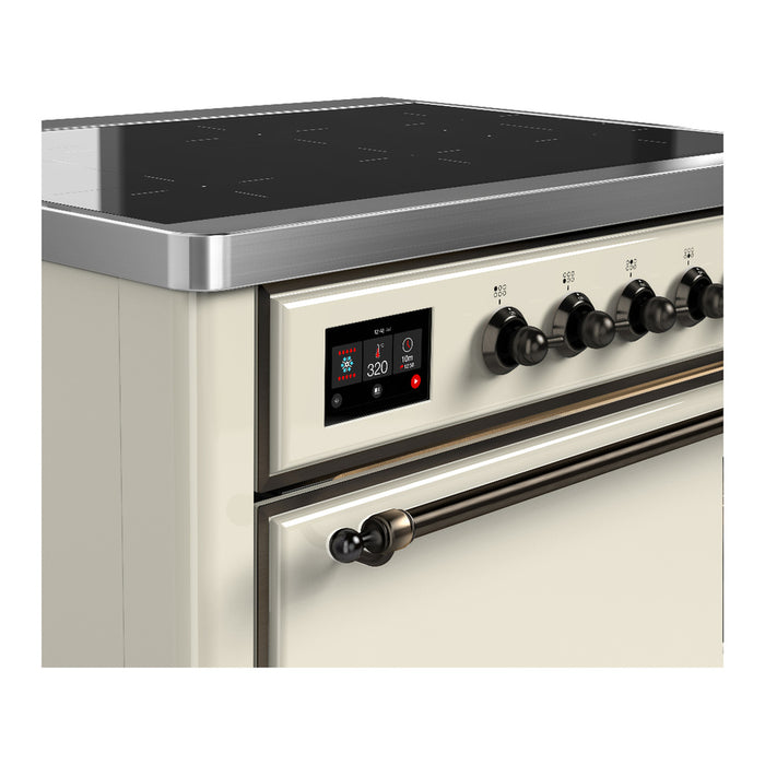 ILVE 36"Majestic III Induction Range, UMIB36QNR3 — UMIB36QNR3AWB
