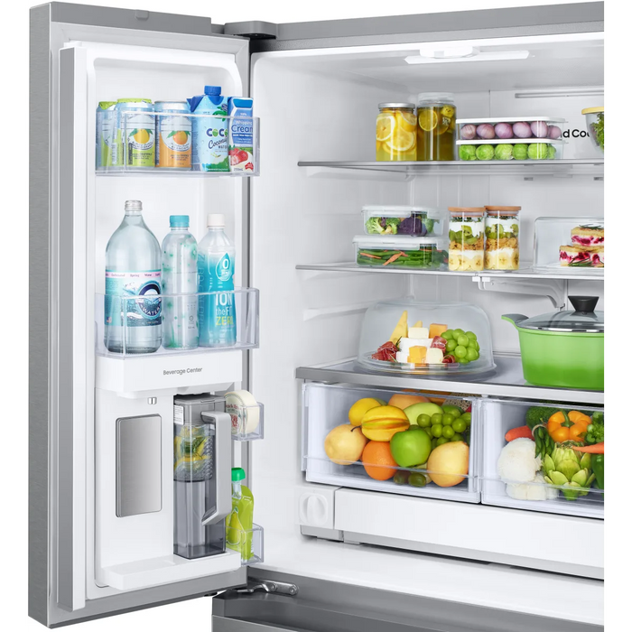 Samsung 33" Smart 3-Door French Door Refrigerator RF25C5551SR