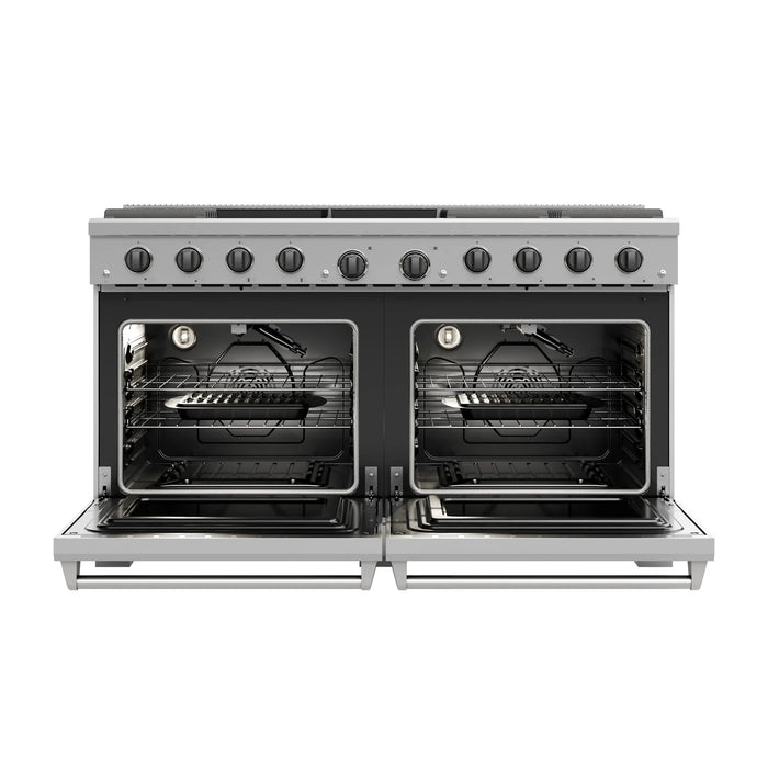 Thor Kitchen 60"Professional Liquid Propane Range, LRG60ELP