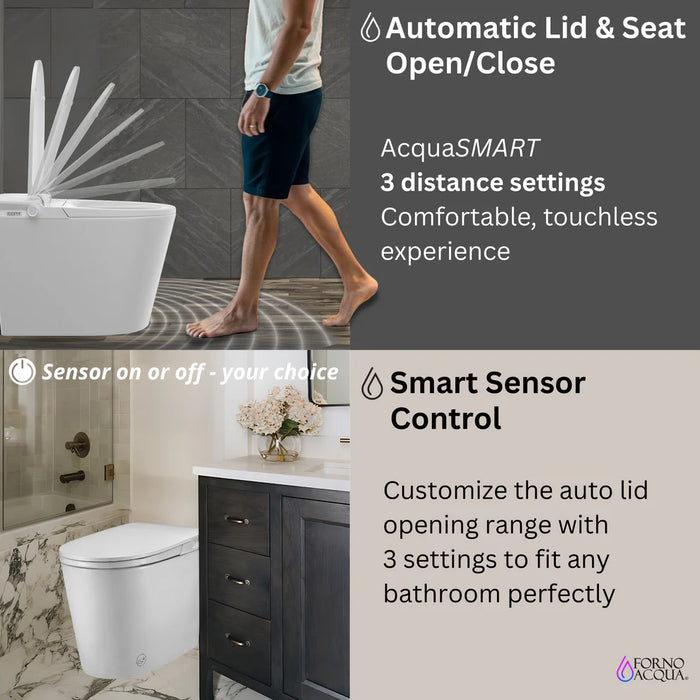 Forno ACQUA Luxurious Smart Toilet CSTE01 - Interior View