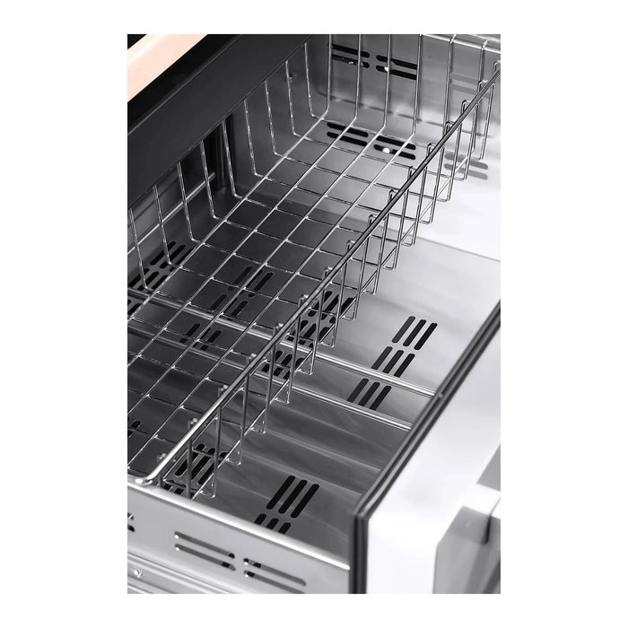 FORNO Capraia 30" 144 Bottle & 200 Can Triple Zone Wine Cooler FWCDR6661-30S