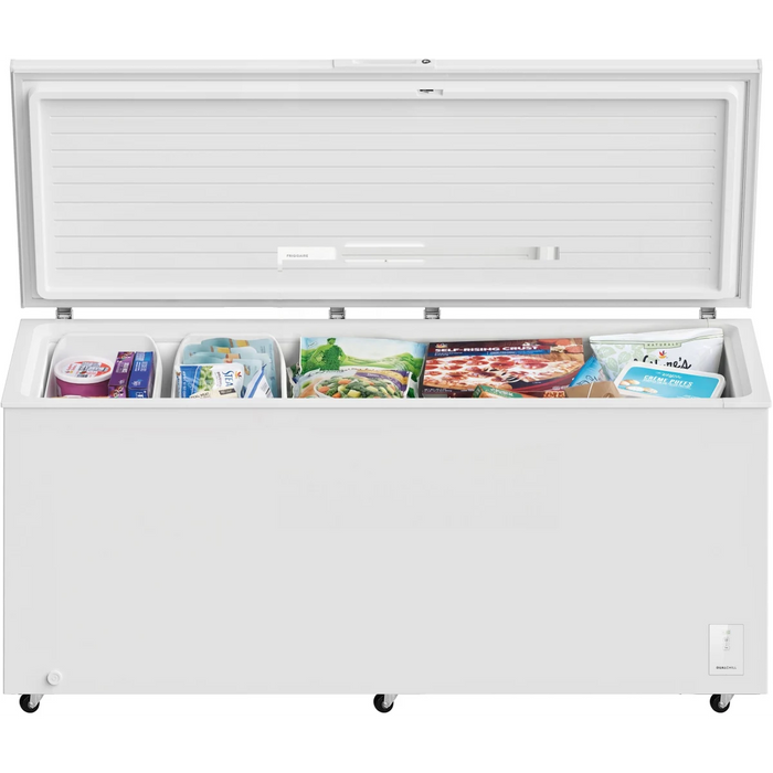Frigidaire 80" Freestanding Convertible Chest Freezer, FFCL2562AW