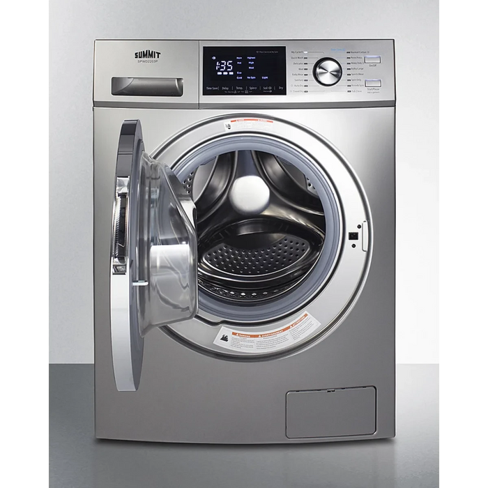 Summit 24" Wide 115V Washer/Dryer Combo SPWD2203P