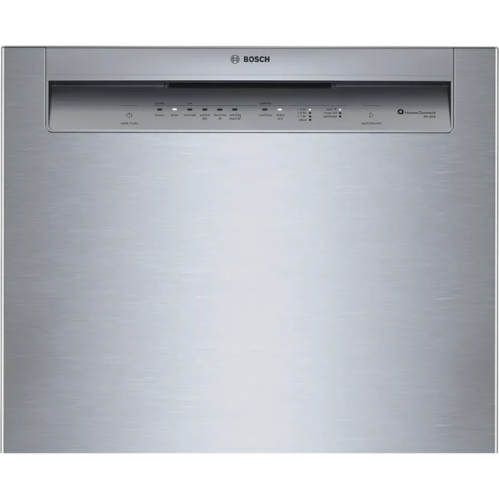 BOSCH 24" Full Console Built-In Smart Dishwasher, SHE43DM5N