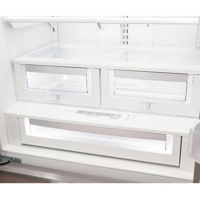 AGA 36" Counter Depth French Door Refrigerator, MELFDR23WHT