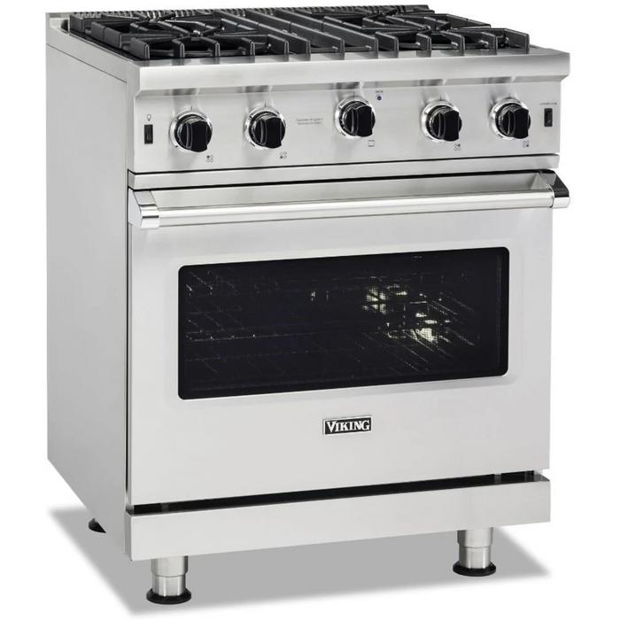Viking® 5 Series 30" Stainless Steel Pro Style Range VGIC53024BSS