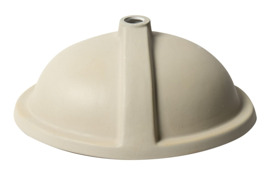 ALFI brand White 23" Oval Undermount Ceramic Sink ABC602