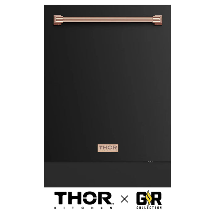 Gordon Ramsay by THOR Kitchen 24" Dishwasher, Rose Gold, DW24X8BA00-RSG