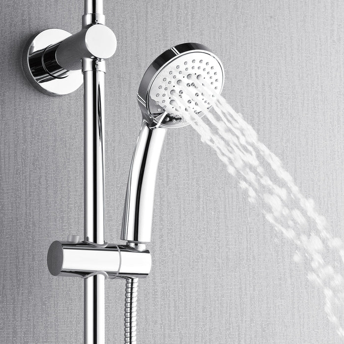 Forno Acqua AcquaSPA Retrofit Shower, Overhead Rainfall Shower, Handheld Shower Head SC31CP-C8
