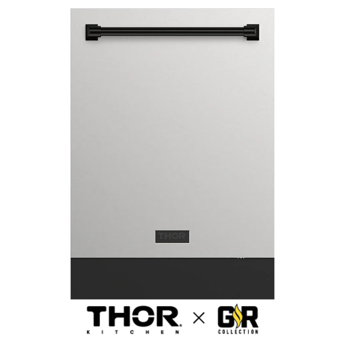 Gordon Ramsay by THOR Kitchen 24" Dishwasher, Stainless Steel, DW24X8BA99-BLK