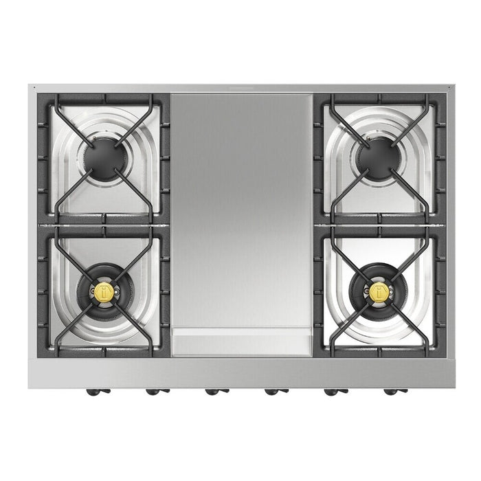 ILVE Nostalgie II 36" Built-In Gas Rangetop UHCP36FNSSB