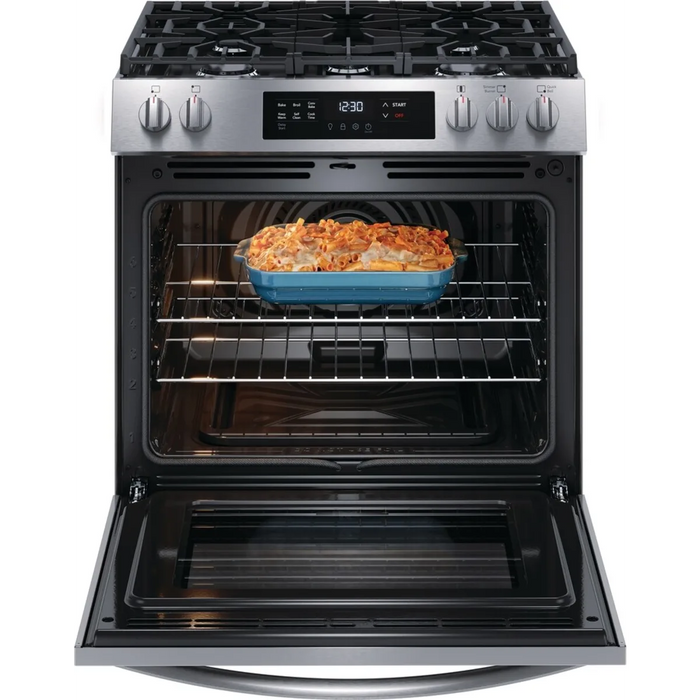 Frigidaire 30" Freestanding Gas Range FCFG3083AS