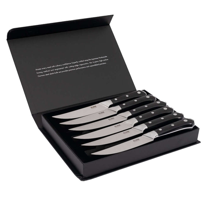 ZLINE 6-Piece Professional German Steel Steak Knife Set STK-GS-6