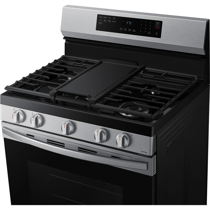 Samsung 30" Freestanding Gas Smart Range NX60A6511SS