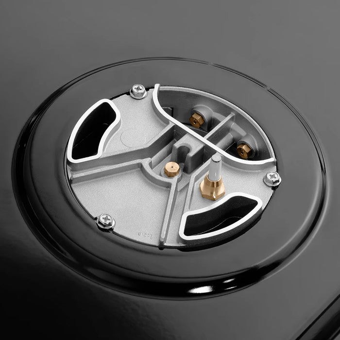 ZLINE 30" Paramount Gas Rangetop DuoPro™ Cooktop, Black Stainless Steel PSRTBZ-30-CB