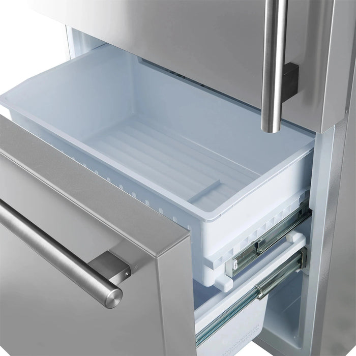 FORNO Espresso Milano 31" Left Swing Refrigerator FFFFD1786-31S