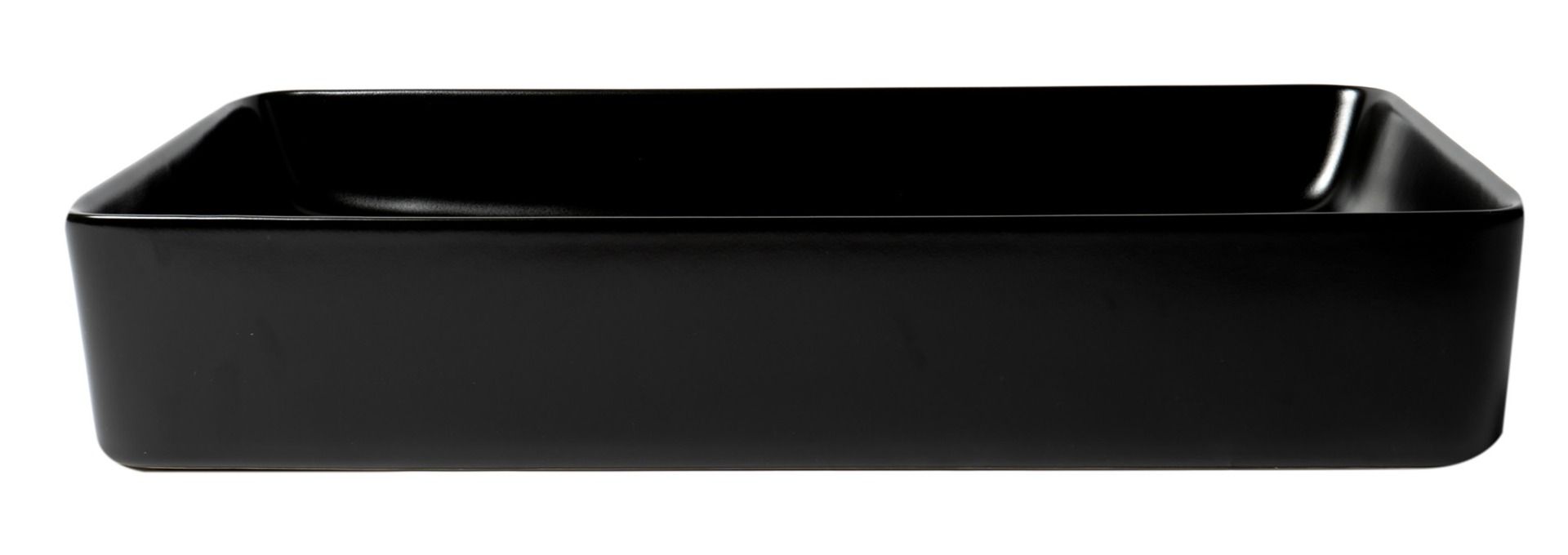 ALFI brand 24" Modern Rectangular Above Mount Ceramic Sink ABC902