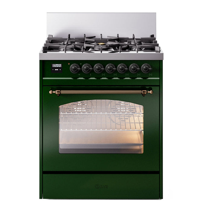 ILVE Nostalgie II 30" Dual Fuel Range, UP30NMP