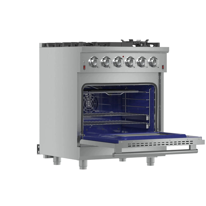 FORNO Massimo 30″ Gas on Gas Range FFSGS6239-30