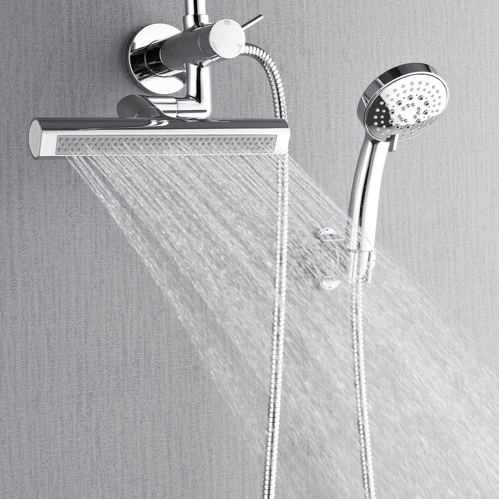 Forno Acqua AcquaFALL Mini Shower Head, Overhead Rainfall Shower SMW1CP-C8
