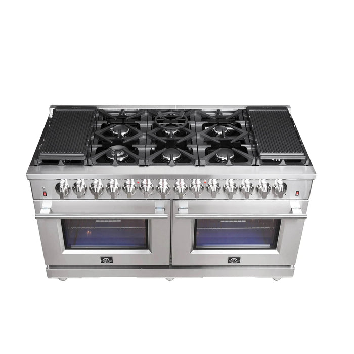 FORNO Massimo 60" Dual Fuel Range FFSGS6125-60