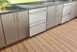 THOR Kitchen 24" Indoor or Outdoor Professional Freezer Drawer - Kitchen Setting